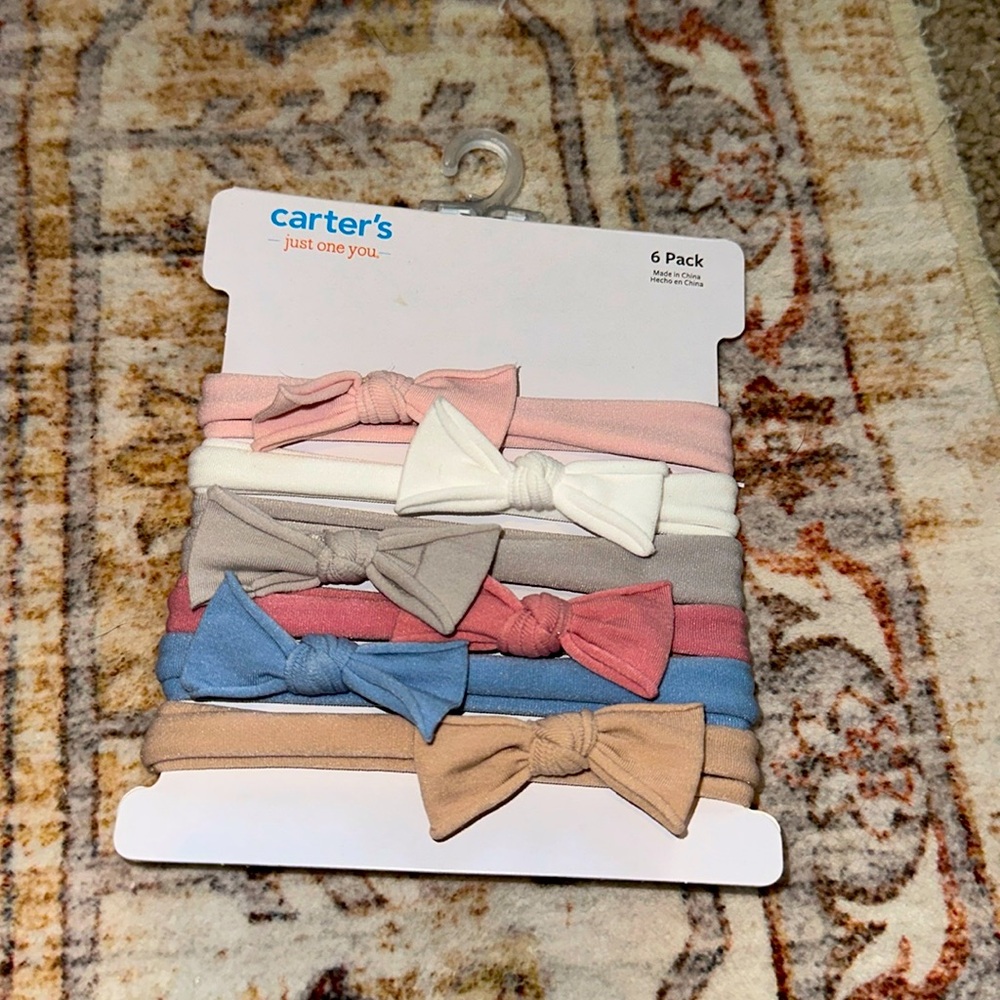Carters 
6 pack
Multicolor
